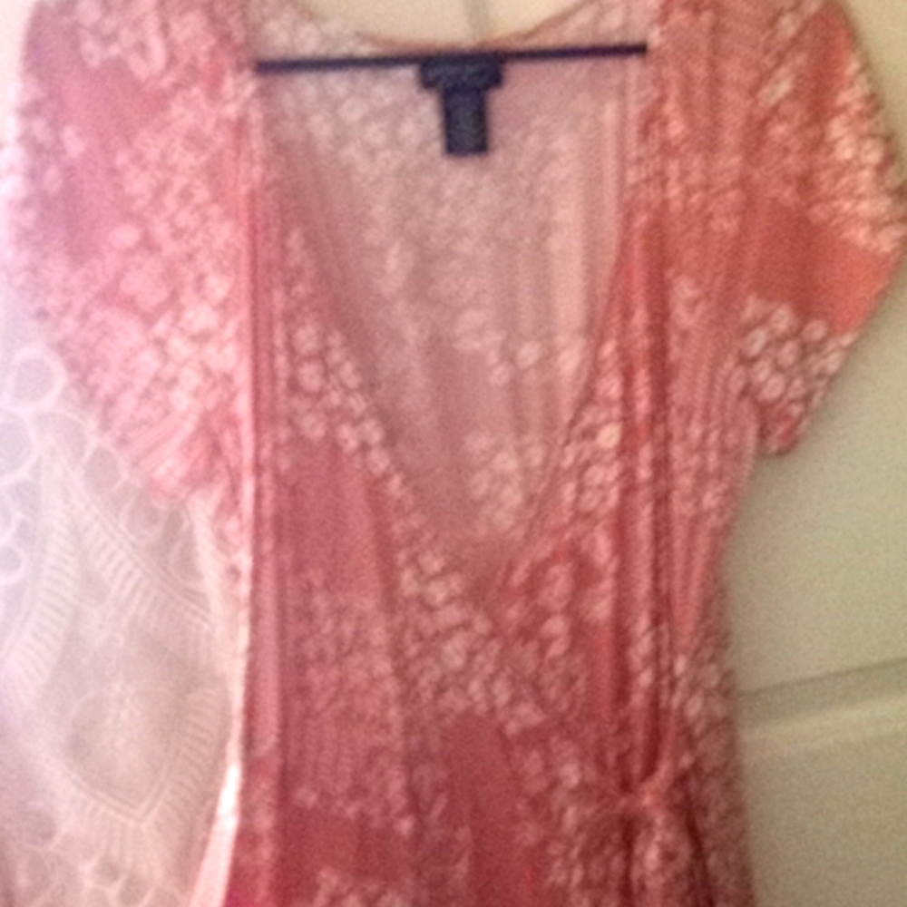 Dress wrangler ties in front long in back size medium